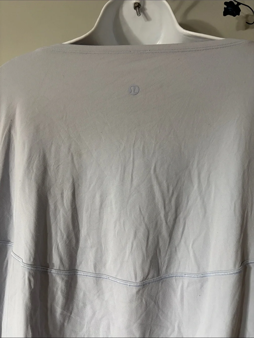 lululemon athletica Back in Action Short Sleeve Top - Light Blue